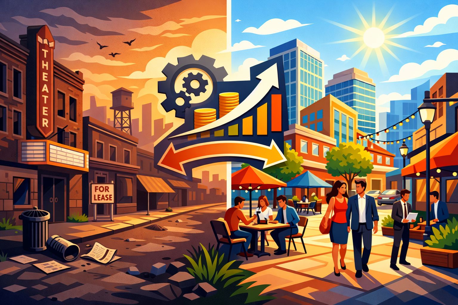 From Empty Streets to Economic Hotspots: The New Playbook for Downtown Revitalization image